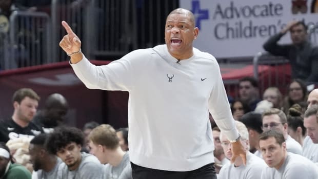 Milwaukee Bucks head coach Doc Rivers 